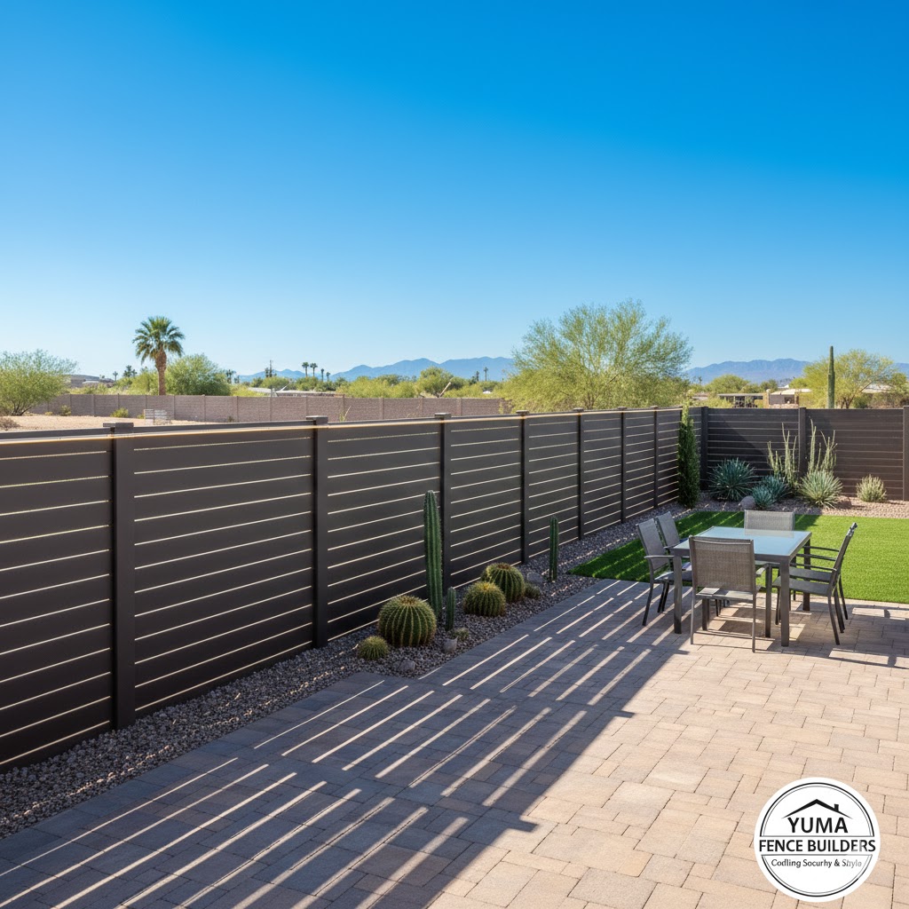 Metal Fence in Yuma, AZ - Image 1