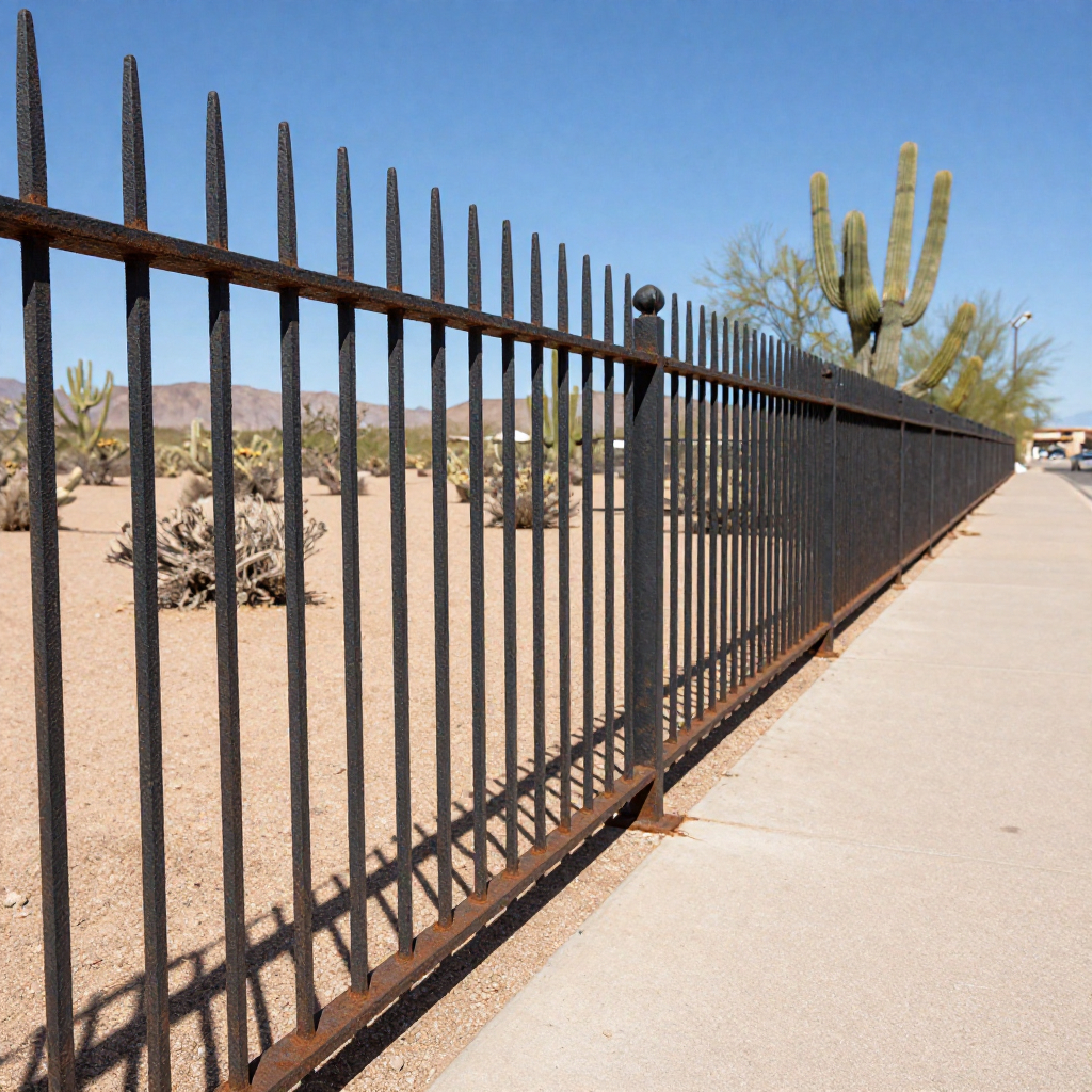 Wrought Iron Fence in Yuma, AZ - Image 4